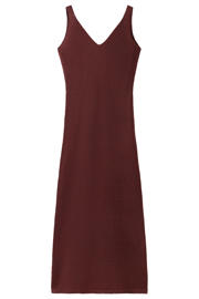 thumbnail: Mango midi jurk donkerrood