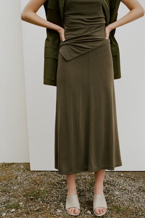 midi rok kaki