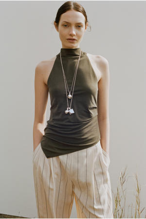 asymmetrische top groen