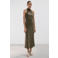 Mango asymmetrische top groen