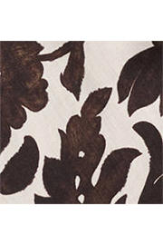 thumbnail: Mango gebloemde midi jurk bruin