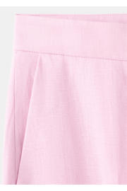 thumbnail: Mango straight regular waist broek met linnen lichtroze