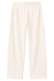 thumbnail: Mango wide leg regular waist broek lichtgeel