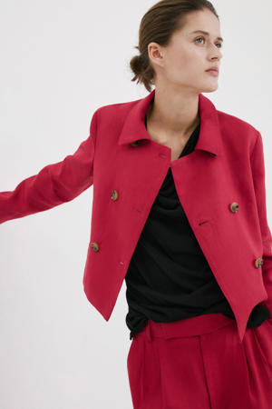 jasje met linnen rood