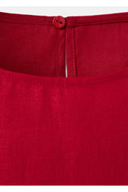 thumbnail: Mango cropped top met linnen rood