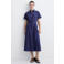 Mango blousejurk marineblauw