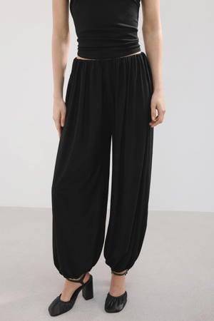 barrel regular waist casual broek