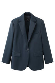 thumbnail: Mango regular blazer donkerblauw