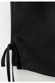 thumbnail: Mango cropped top met linnen zwart