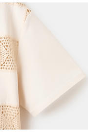 thumbnail: Mango T-shirt crochet ecru