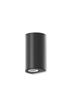 Monza wandlamp – Up & Down – 2× GU10 – zwart