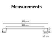 thumbnail: Calex Novara wandlamp – Geïntegreerd LED – zwart