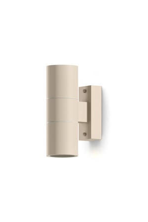 Turin wandlamp – Up & Down – 2× GU10 – zand