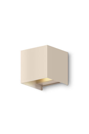 Bari wandlamp – Up & Down – LED Geïntegreerd – zand