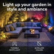 thumbnail: Calex Aosta Solar spotlight  – 3-Pack – zwart