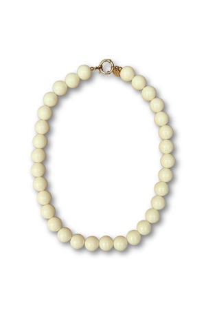 gold plated ketting Wilma lichtgeel