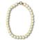 Bonnie Studios gold plated ketting Wilma lichtgeel