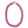 Bonnie Studios gold plated ketting Wilma roze