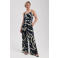 Lady Day jumpsuit travelstof zwart