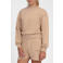NIK&NIK regular fit sweatshort met tekst - lichtbruin