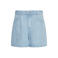 MSCH Copenhagen regular low waist denim short light blue denim
