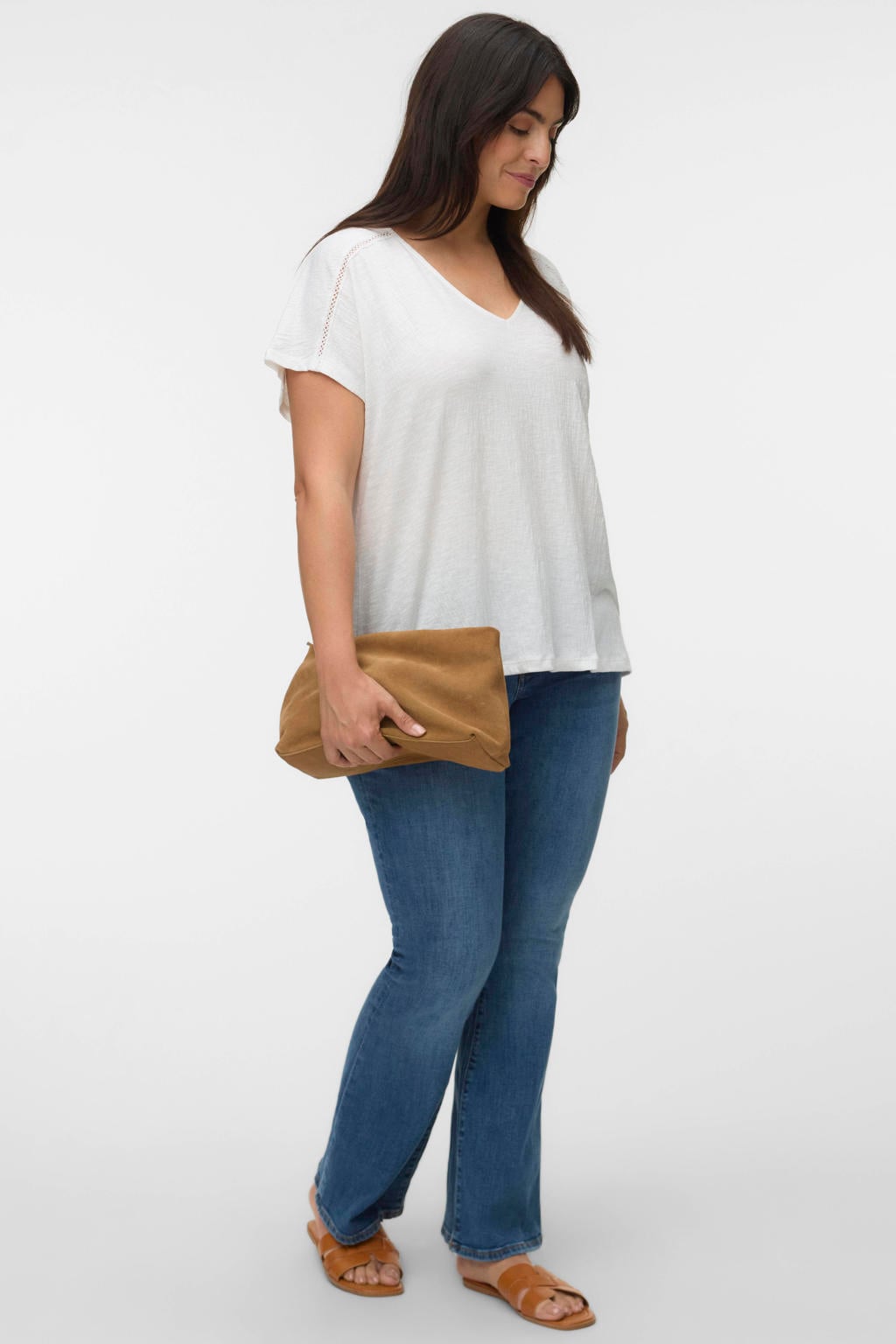 VERO MODA CURVE top wit
