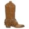 Sacha suède cowboy boots camel