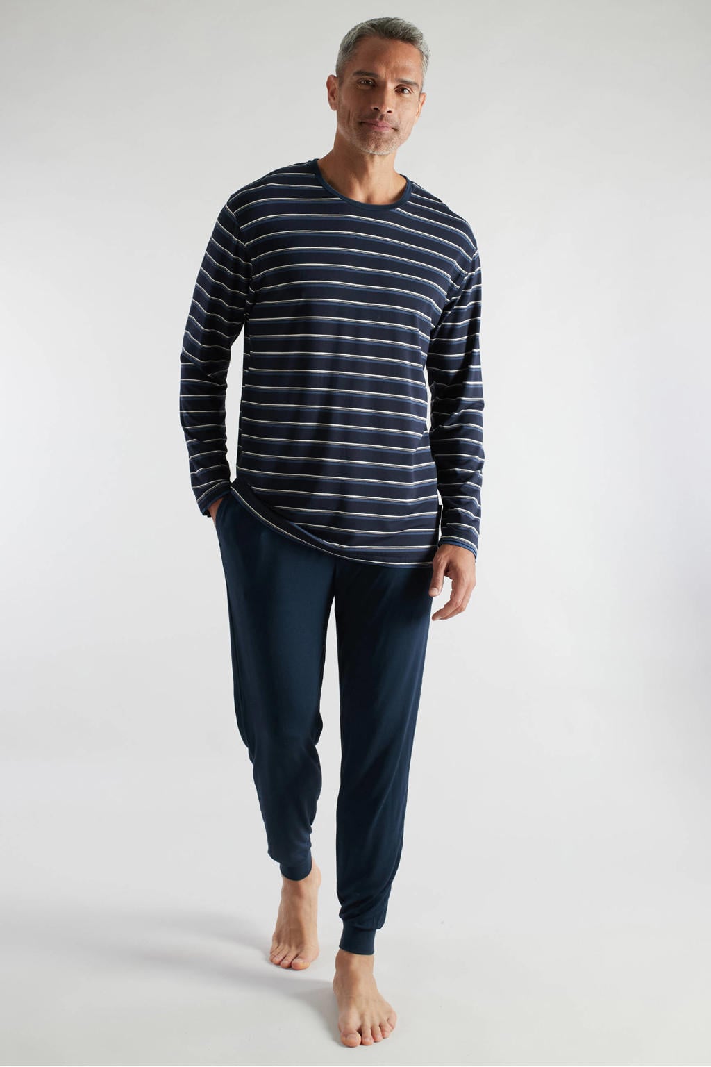 CECEBA bamboe pyjama set - donkerblauw