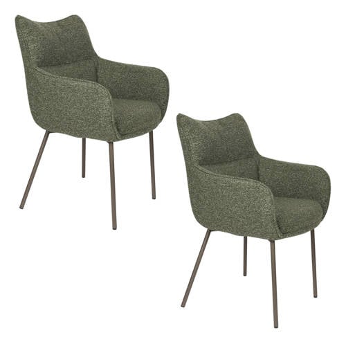 Housecraft Living eetkamerstoel (set van 2) Jacques afbeelding