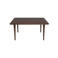 Dutchbone Dutchbone Elroy Salontafel 70x70 cm Hout Walnootkleur Bruin