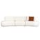 Zuiver 4-zitsbank Island - offwhite