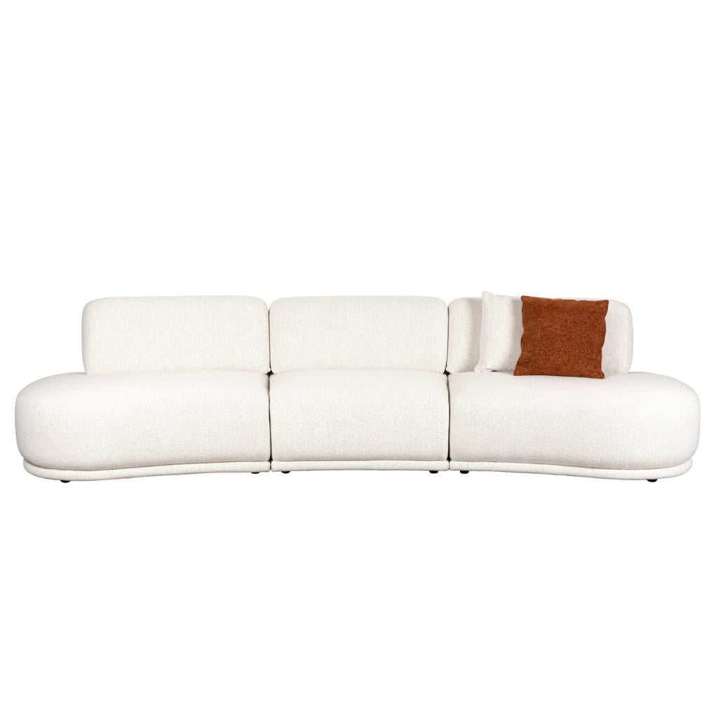 Zuiver 4-zitsbank Island - offwhite