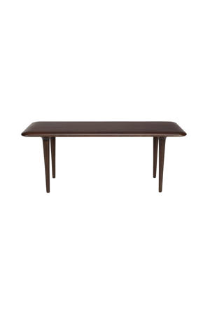 Dutchbone Elroy Salontafel 85x38 cm Hout Walnootkleur Bruin