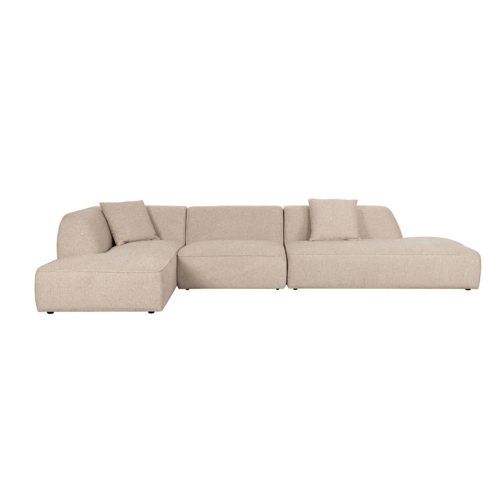 Housecraft Living hoekbank rechts Tanja - beige