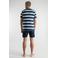 CECEBA shortama donkerblauw