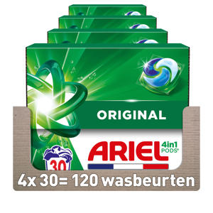4in1 PODS Wasmiddel Pods Original - 4 x 30 Wasbeurten - 120 wasbeurten