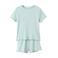 Mango Kids shortama turquoise fijn gebreid