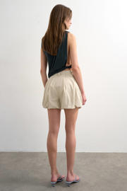 thumbnail: TOPSHOP straight regular waist cargo short ecru