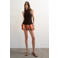 TOPSHOP regular low waist gestreepte casual short multi