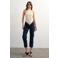 TOPSHOP regular fit gehaakte top - ecru