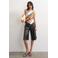 TOPSHOP gestreepte asymmetrische top multi
