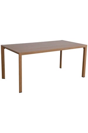 Garden Impressions Felini tuintafel aluminium - 160x84 cm - light teak look