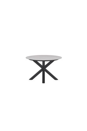  Lowland tafel - Ø120 cm - carbon black - Centostone Napoli sand