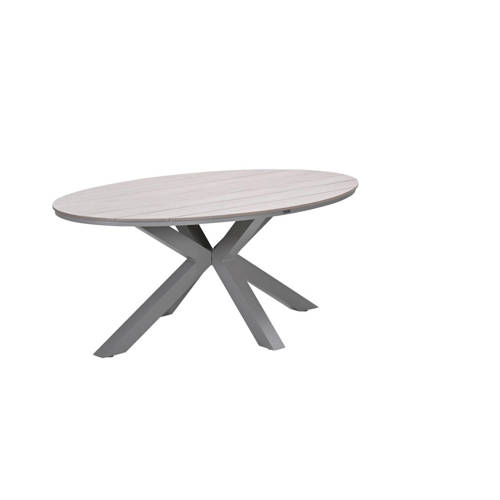 Garden Impressions Edison tafel ovaal - 180x115 cm -taupe -light teak Vironwood Edison tafel ovaal - 180x115 cm -taupe -light teak Vironwood afbeelding