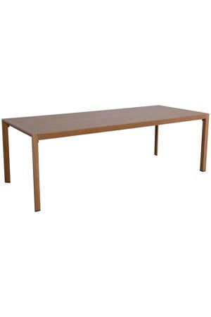 Garden Impressions Felini tuintafel aluminium - 220x93cm - light teak look