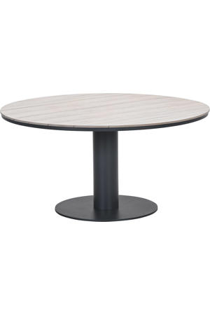 Garden Impressions Newton dining tuintafel rond - Ø150 cm - carbon black