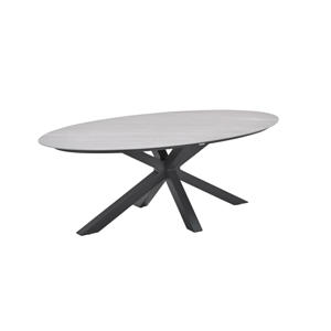  Scotland tafel - 230x115 cm - carbon black - Centostone Napoli sand