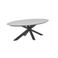 Garden Impressions Scotland tafel - 230x115 cm - carbon black - Centostone Napoli sand