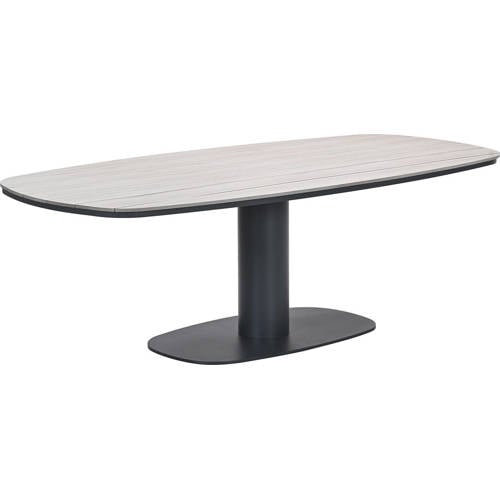 Garden Impressions Garden Impressions Newton drum dining tuintafel - 230x110 cm - carbon black afbeelding