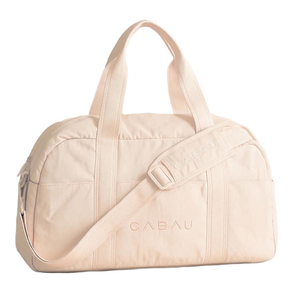 Cabau Lifestyle sporttas Bloom beige